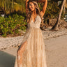 Glistening And Gorgeous Glitter Sequin Maxi Dress Image - 1
