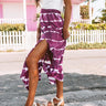 Summer Splash Tie Dye Maxi Skirt Image - 1