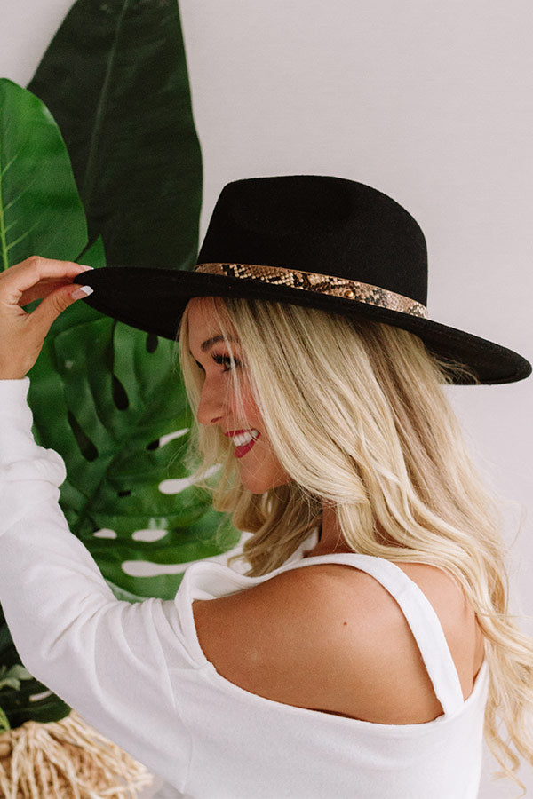 Dreams Of Tomorrow Wool Hat In Black Image - 3