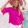 Grand Central Getaway Shift Top In Hot Pink Image - 1