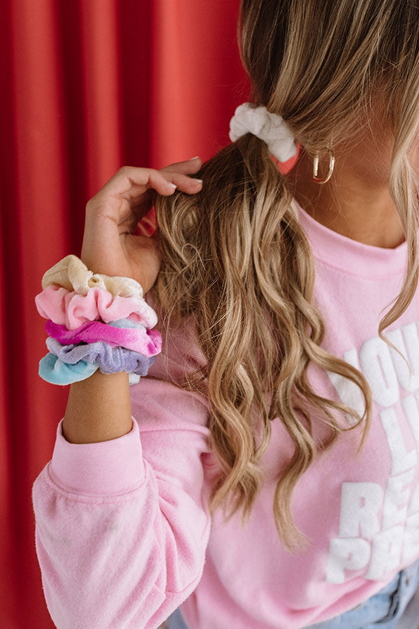Posh Punchline Scrunchie Set Image - 4