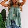 Adley Babydoll Shift Tank In Pear Image - 1