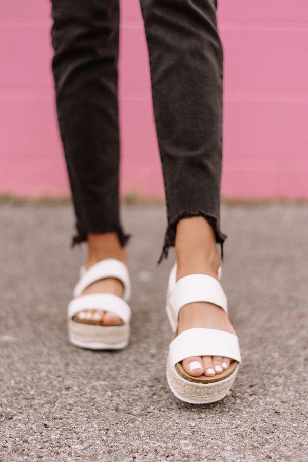 The Laurel Espadrille In White Image - 5