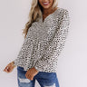 Center Spotlight Leopard Shift Top Image - 1