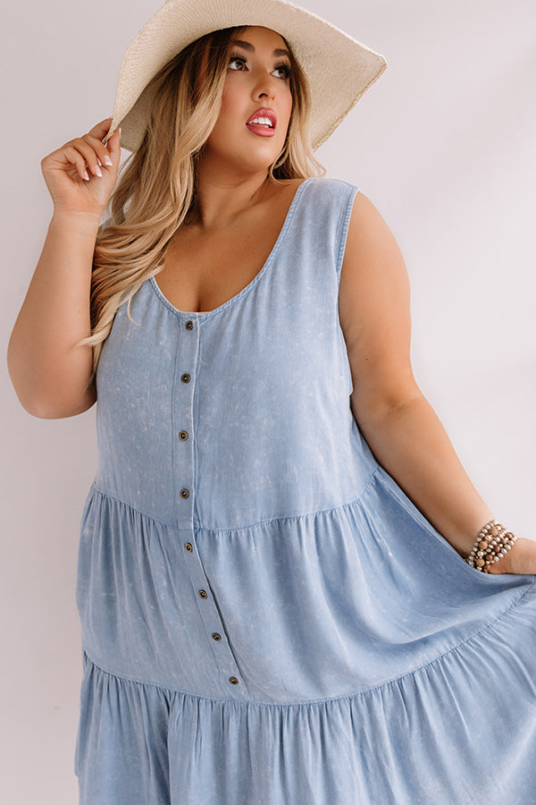 Seaside Views Babydoll Dress Curves Image - 5