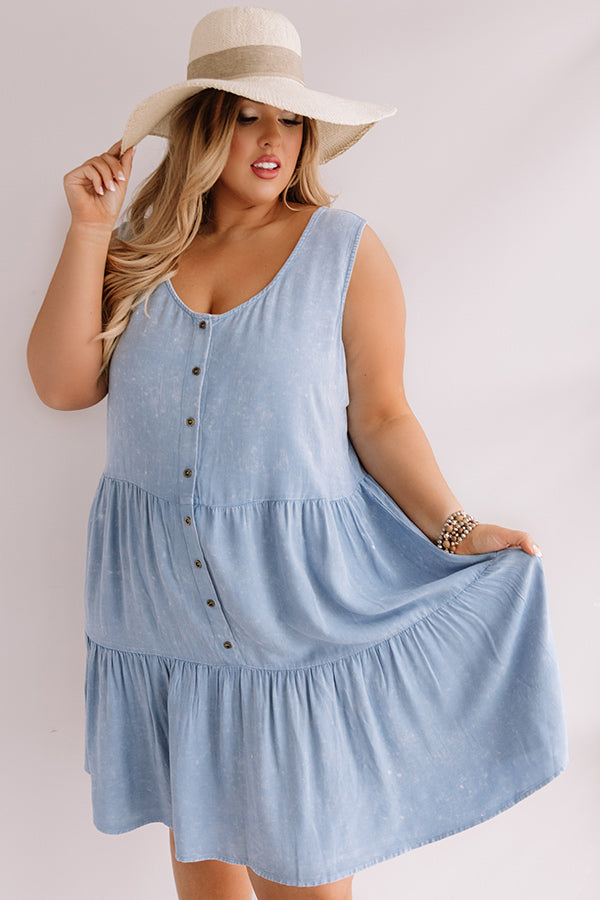 Seaside Views Babydoll Dress Curves Image - 4