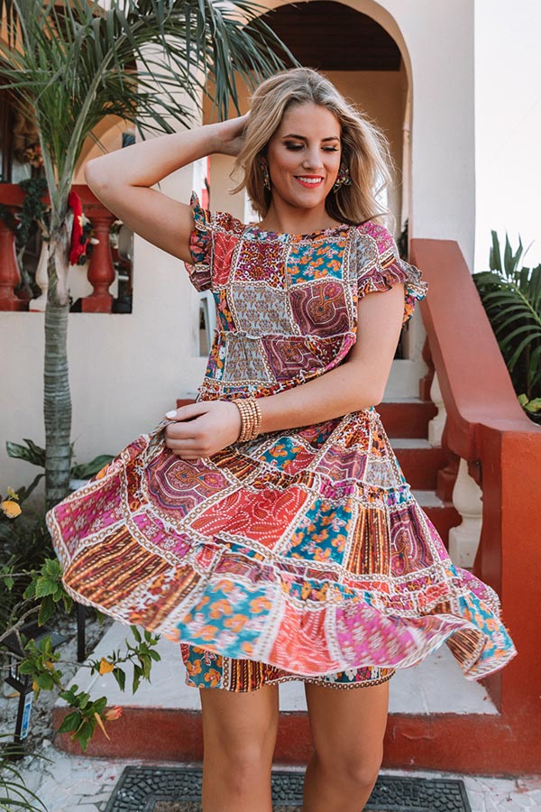 Sunkissed Chic Babydoll Dress Image - 1