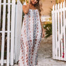 Jetting To Bali Snake Print Maxi Image - 1