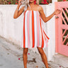 Mai Tai Kisses Shift Dress in Tangerine Image - 1