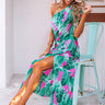 Major Flair Maxi Dress in Palm Leaf Green Image - 1