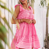 Daiquiris At Dunmore Shift Dress in Pink Image - 1