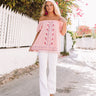 Season Of Sunshine Embroidered Off Shoulder Top Image - 1