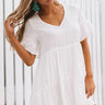 Bahama Brunch Babydoll Dress in White Image - 1