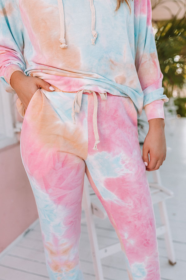 Newly Obsessed Tie Dye Joggers Image - 5