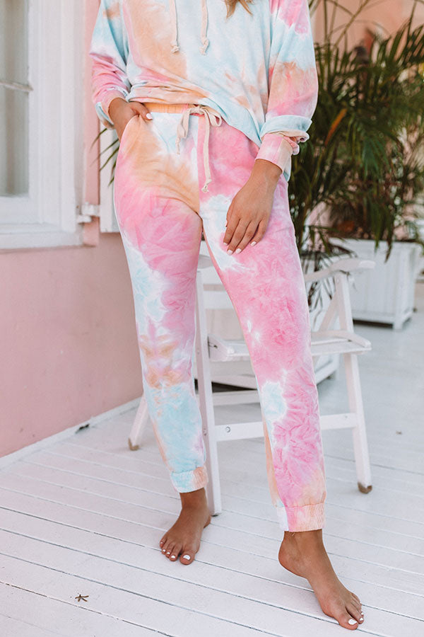 Newly Obsessed Tie Dye Joggers Image - 1