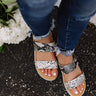 The Avonlea Espadrille In Snake Print Image - 1