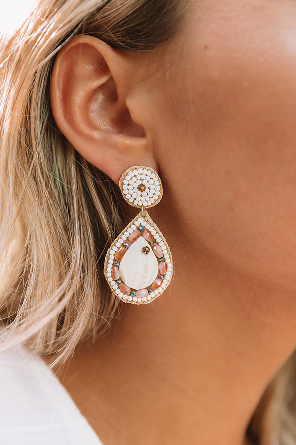 Costa Maya Beaded Earrings Image - 2