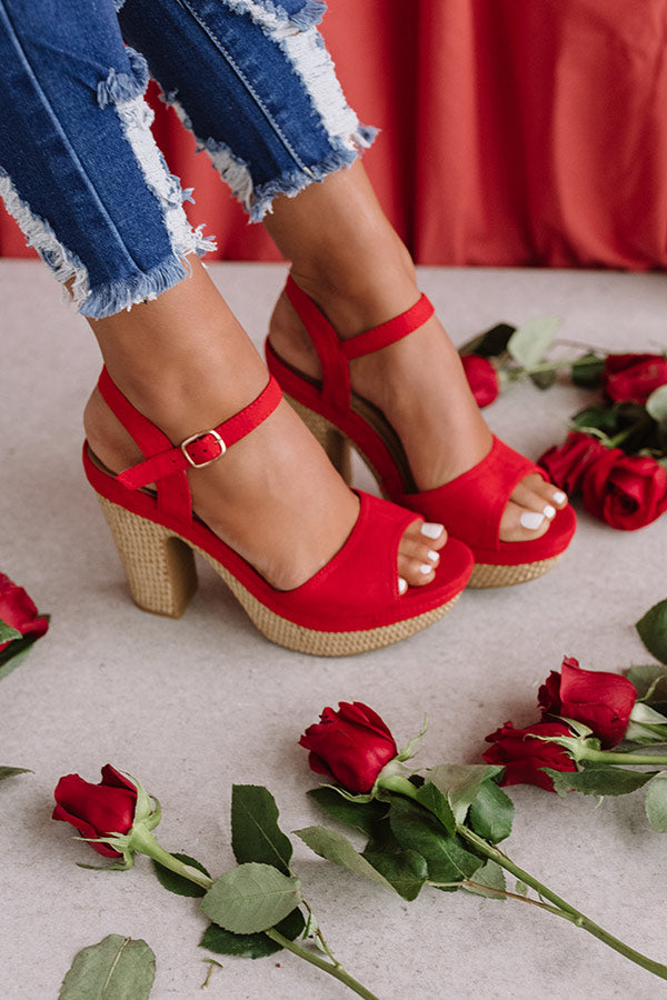 So Relatable Heel In Red Image - 3