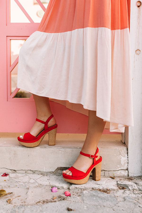 So Relatable Heel In Red Image - 1