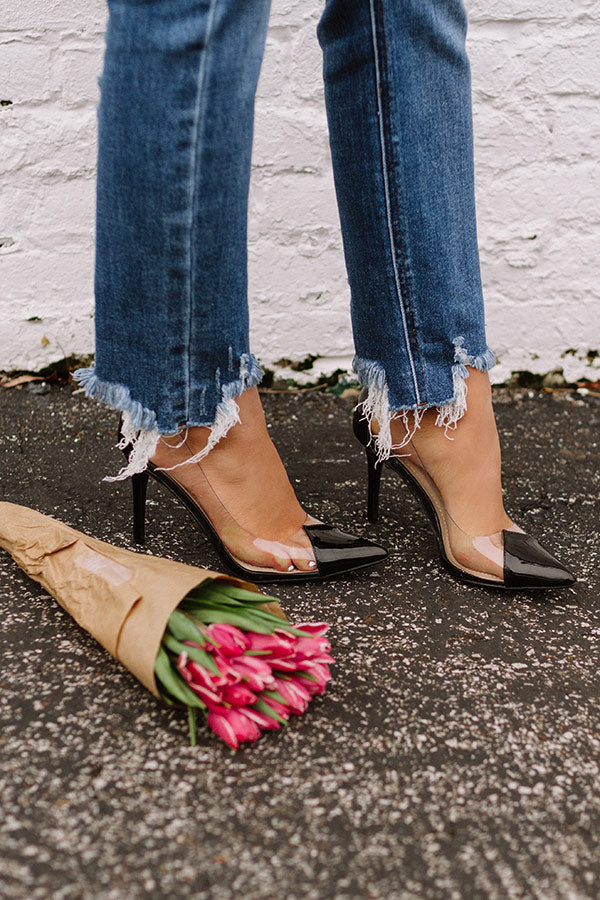 The Winnie Patent Heel in Black Image - 5