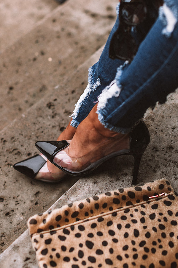 The Winnie Patent Heel in Black Image - 3