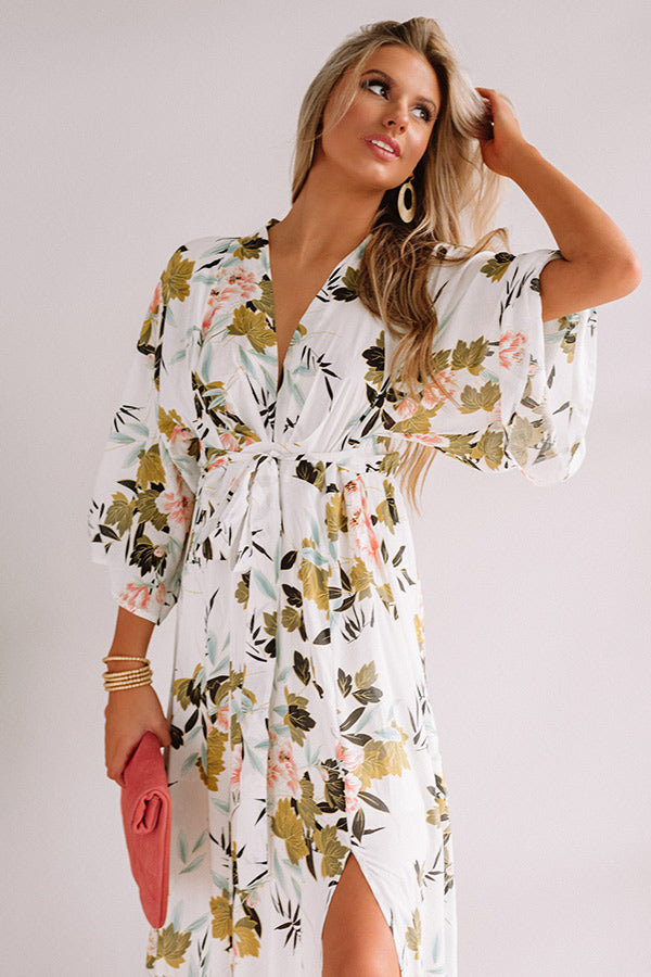 Tulum For Two Floral Maxi Image - 3