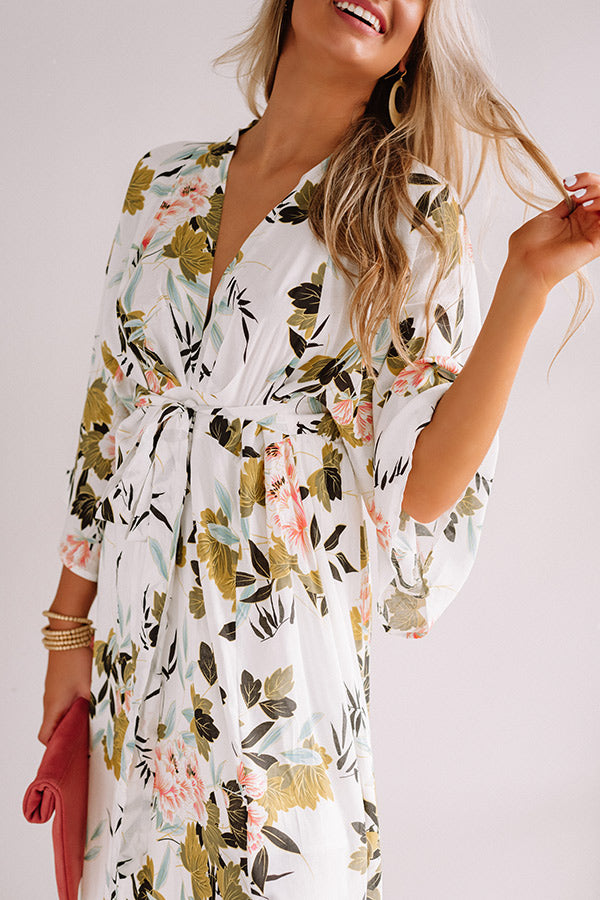 Tulum For Two Floral Maxi Image - 4