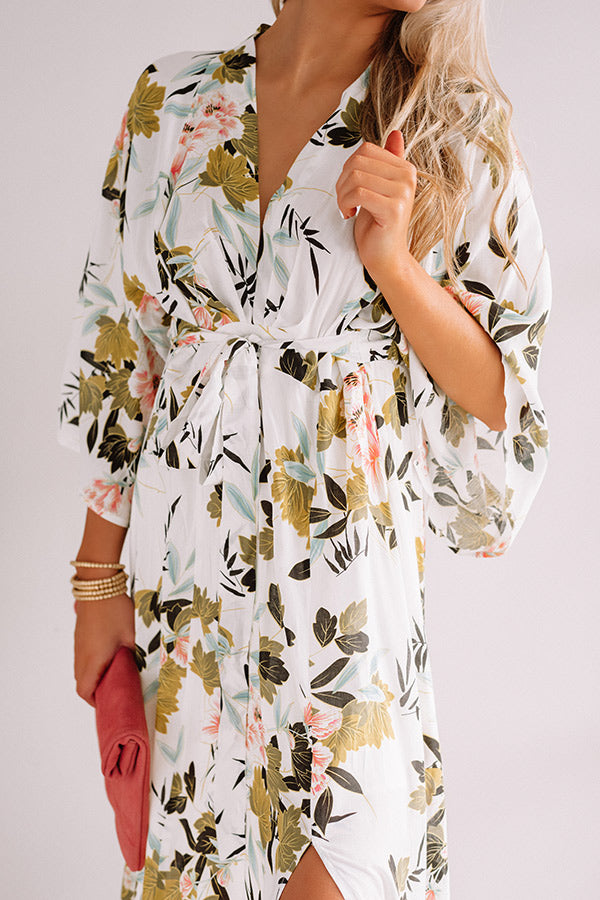 Tulum For Two Floral Maxi Image - 5