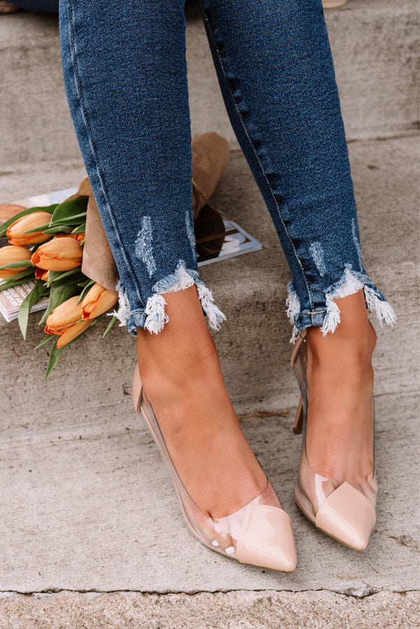 The Winnie Patent Heel in Natural Image - 3