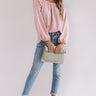Bonding Over Brunch Shift Top In Pink Image - 1