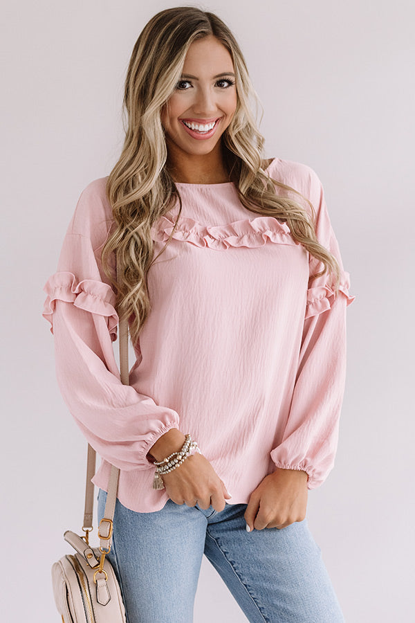 Now Or Never Shift Top In Pink Image - 3