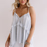 Bayside Babe Babydoll Tank in Light Sky Blue Image - 1