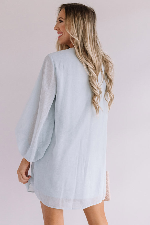 Date Night Out Shift Dress In Light Island Paradise Image - 3