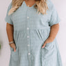 Grayton Beach Babydoll Tunic Dress in Island Paradise Curves Image - 1