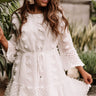 Bound For Broadway Shift Dress In White Image - 1