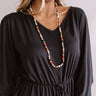 Jetting to Bali Beaded Necklace in Multi Image - 1