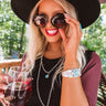 Chic Weekend Sunnies In Royal Plum Image - 1