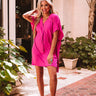 Chic Arrival Shift Dress Hot Pink Image - 1