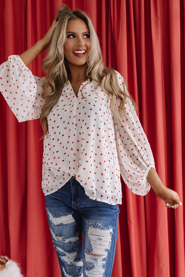 Melting Hearts Shift Top Image - 5
