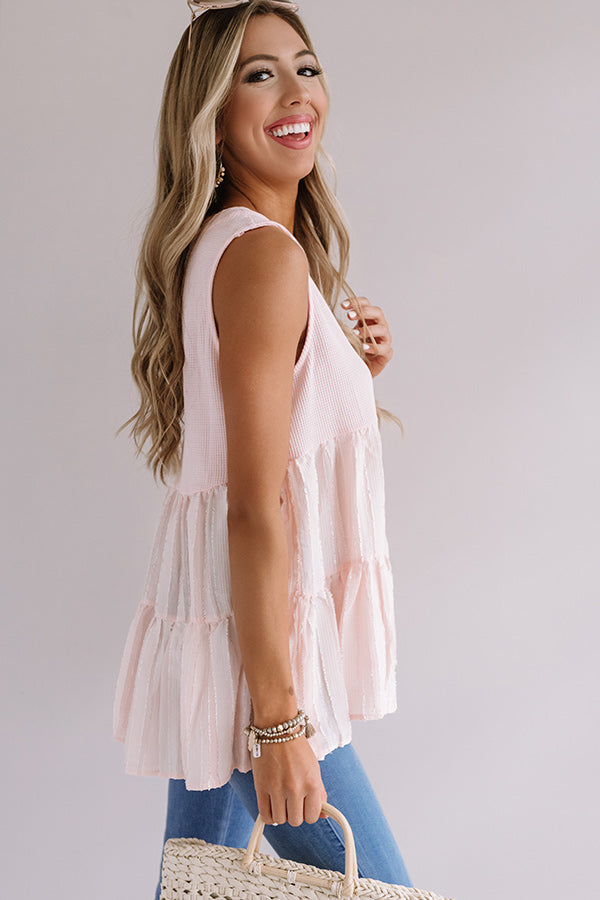 Hot Pink Babydoll Tunic main image 1