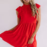 Lead The Way Shift Dress in Scarlet Image - 1