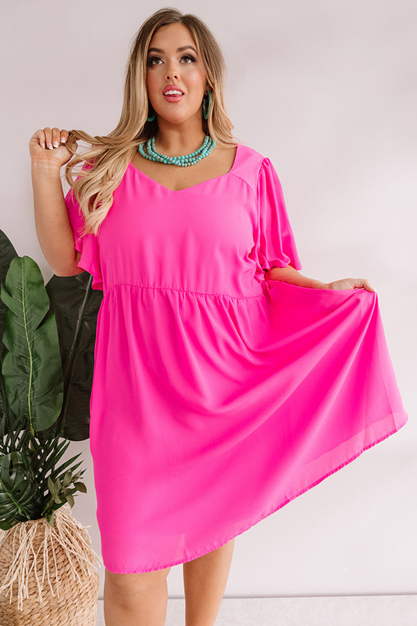 Sweet Promises Babydoll Dress Curves Image - 3