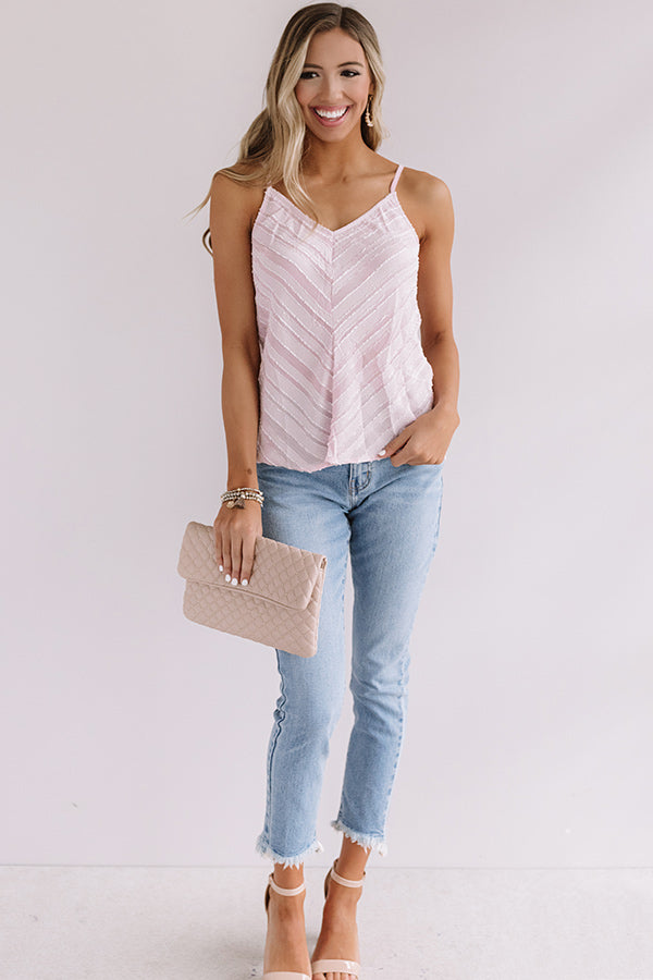 Shoreline Views Shift Tank In Blush Image - 2