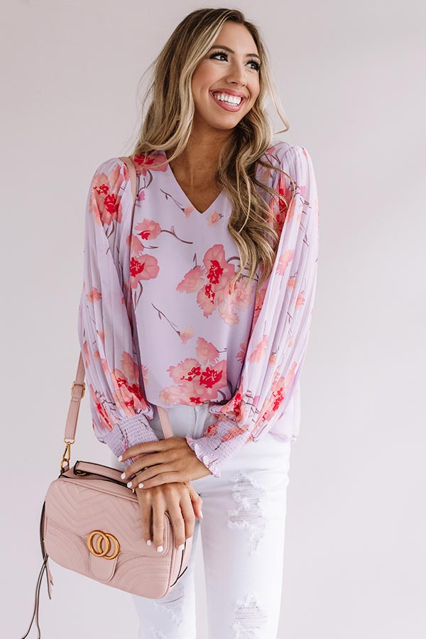 Quietly Crushing Floral Shift Top Image - 2