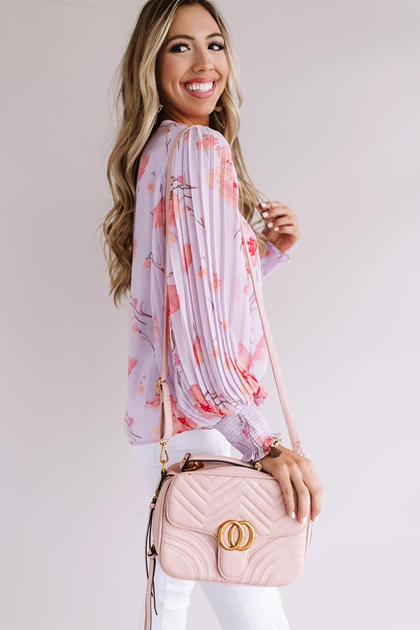 Quietly Crushing Floral Shift Top Image - 3