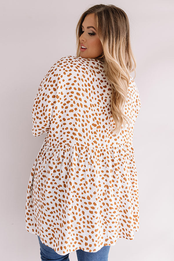 Sweet Promises Babydoll Tunic Top Curves Image - 5