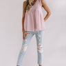 Beyond Bali Babydoll Tank in Blush Image - 1