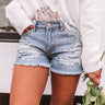 KanCan The Lyla Distressed Midrise Shorts Image - 1