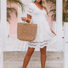 Bahamas Bungalow Eyelet Dress In White Image - 1