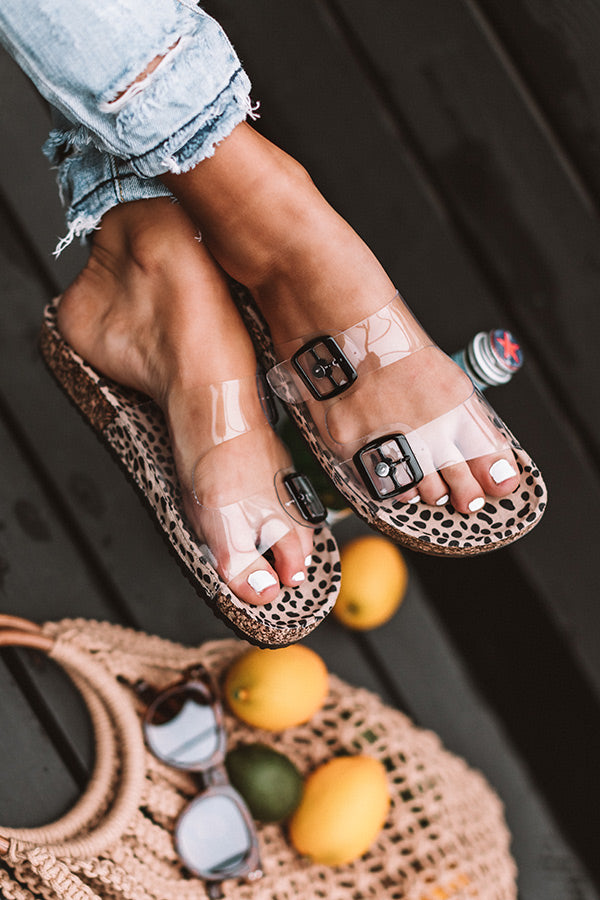 The Ally Cheetah Sandal Image - 4